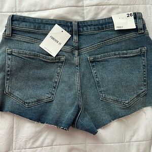 Brand new denim shorts
